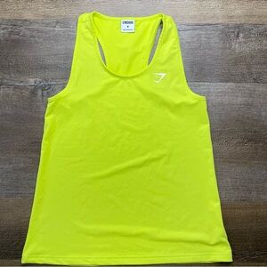 Gymshark Women's Yellow Tank Top